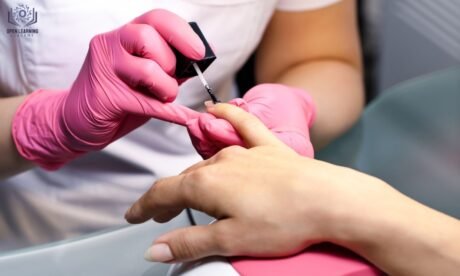 Hot Pink Acrylic Nails