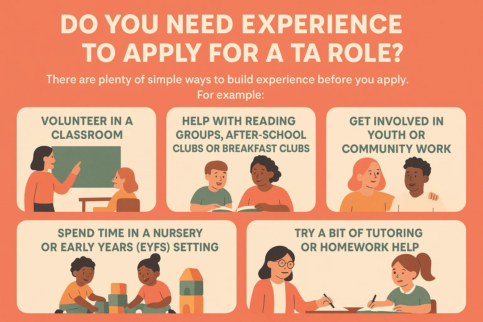Do You Need Experience to Apply for a TA Role