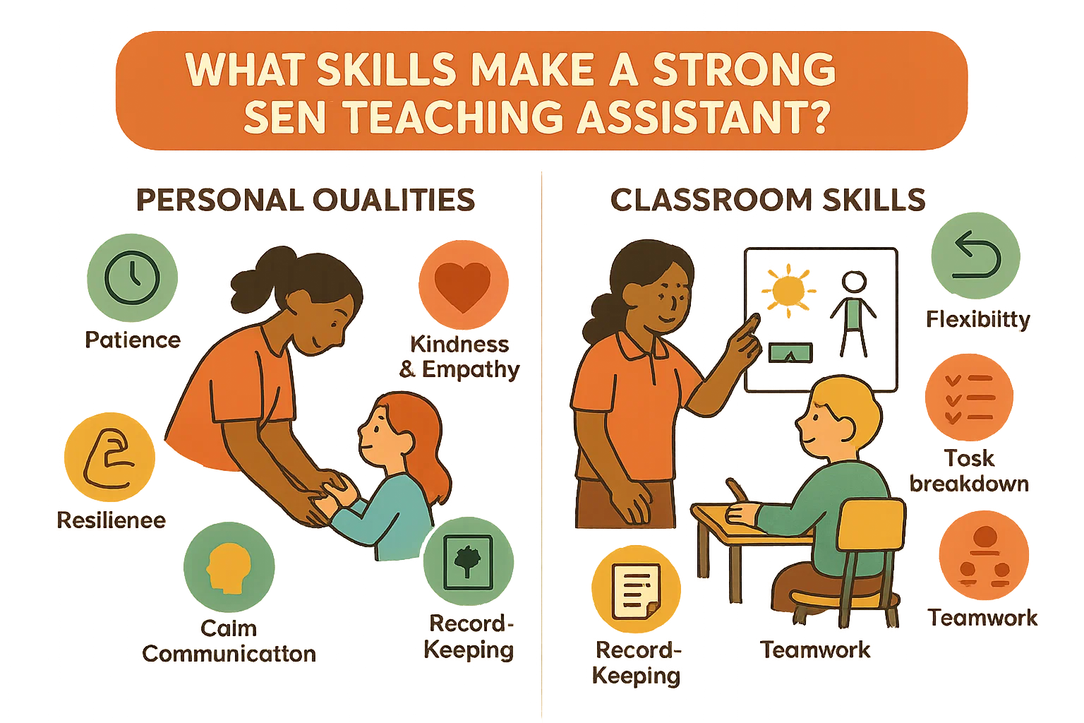 What Skills Make a Strong SEN Teaching Assistant