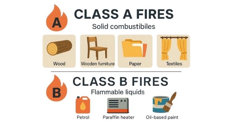 Foam Extinguishers Used For